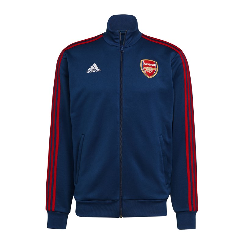 adidas FC Arsenal London 3S Tracktop Jacke Blau - blau