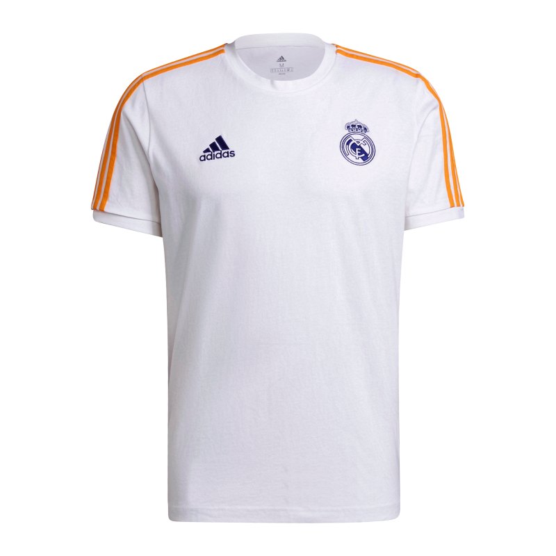adidas Real Madrid 3S T-Shirt Weiss - weiss