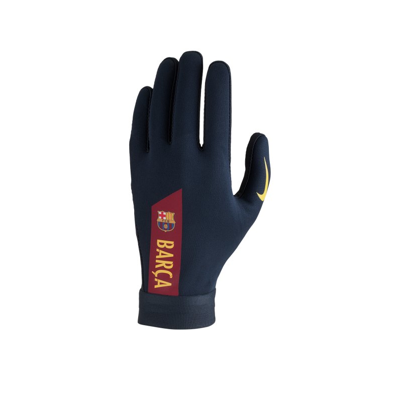 Nike Hyperwarm Acadamy FC Barcelona Handschuh F451 - blau