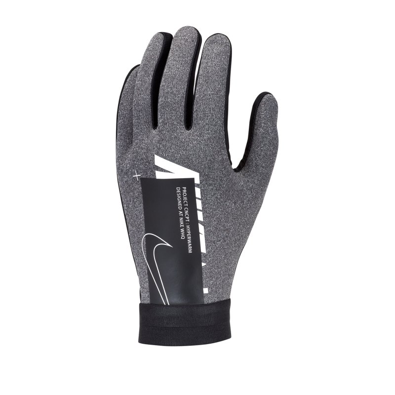 Nike Academy Hyperwarm Handschuhe Grau F071 - grau