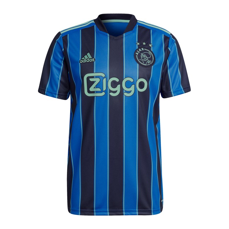 adidas Ajax Amsterdam Trikot Away 2021/2022 Blau - blau