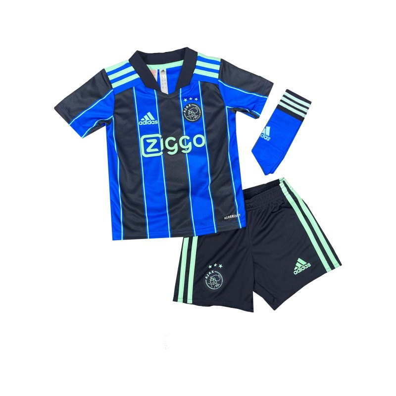 adidas Ajax Amsterdam Minikit Away 2021/2022 Blau - blau