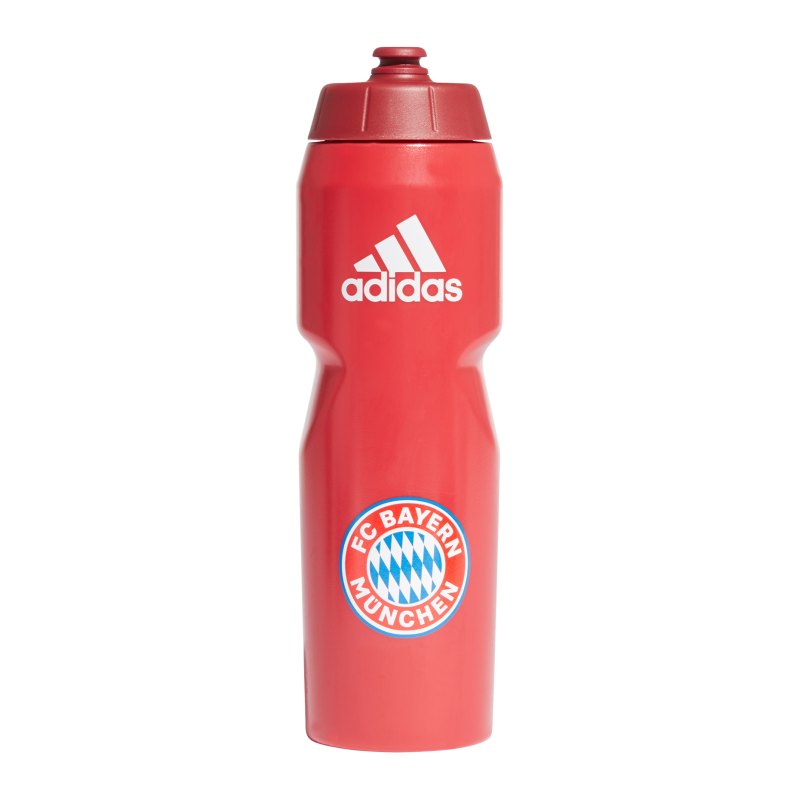 adidas FC Bayern München Trinkflasche Rot - rot