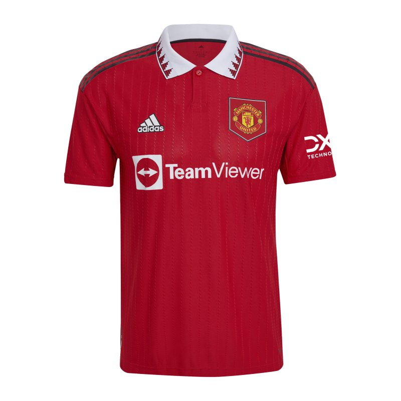 adidas Manchester United Trikot Home 2022/2023 Rot - rot