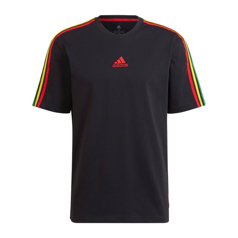 adidas Ajax Amsterdam Icon T-Shirt Schwarz - schwarz