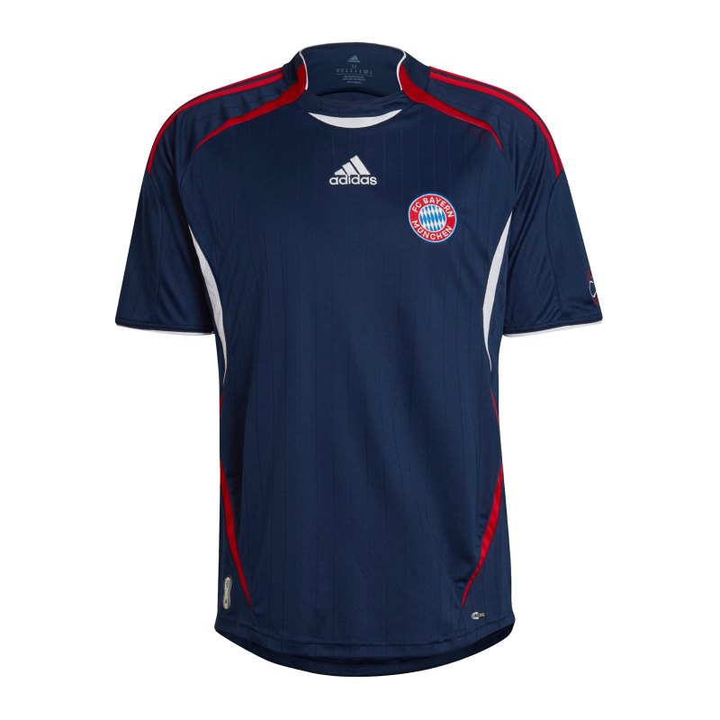 adidas FC Bayern München Loose Trainingsshirt Blau - blau