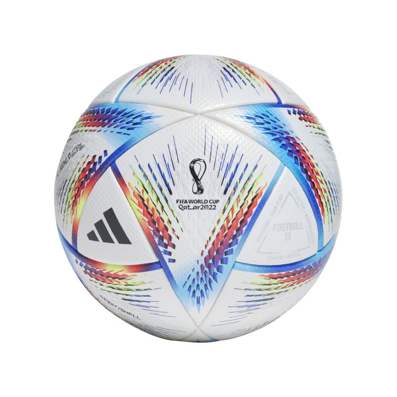 adidas Al Rihla Pro Spielball WM22 Weiss - weiss
