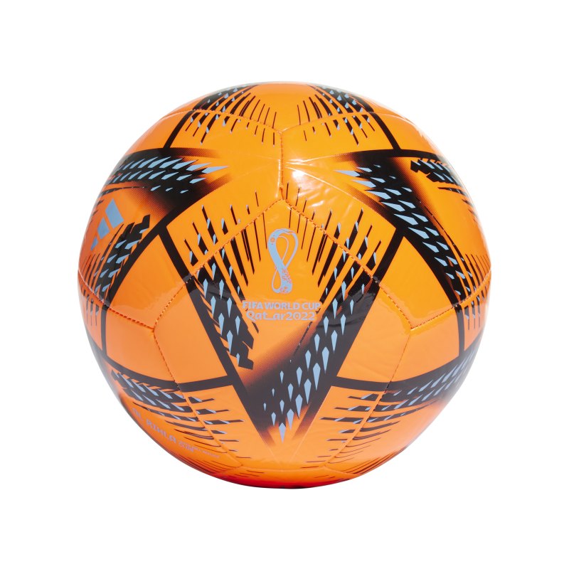 adidas Al Rihla Club Trainingsball WM22 Orange - orange