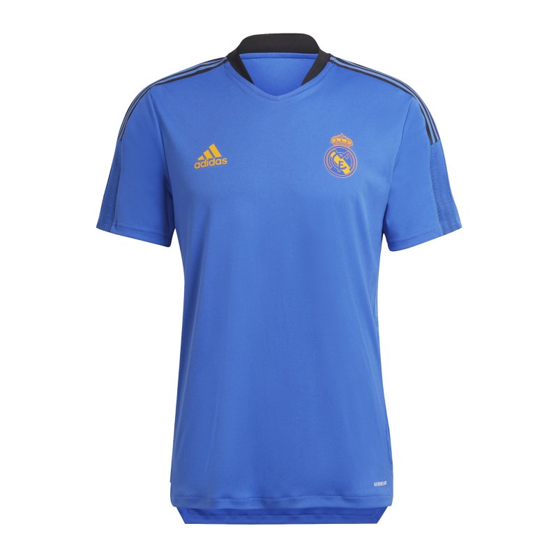 adidas Real Madrid Trainingsshirt Blau - blau
