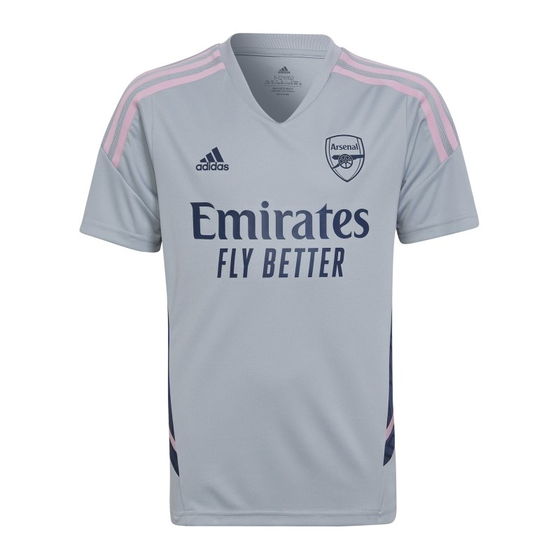adidas FC Arsenal London Trainingsshirt Kids Grau - grau