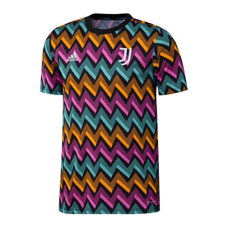 adidas Juventus Turin Prematch Shirt 2021/2022 Kids Schwarz - schwarz