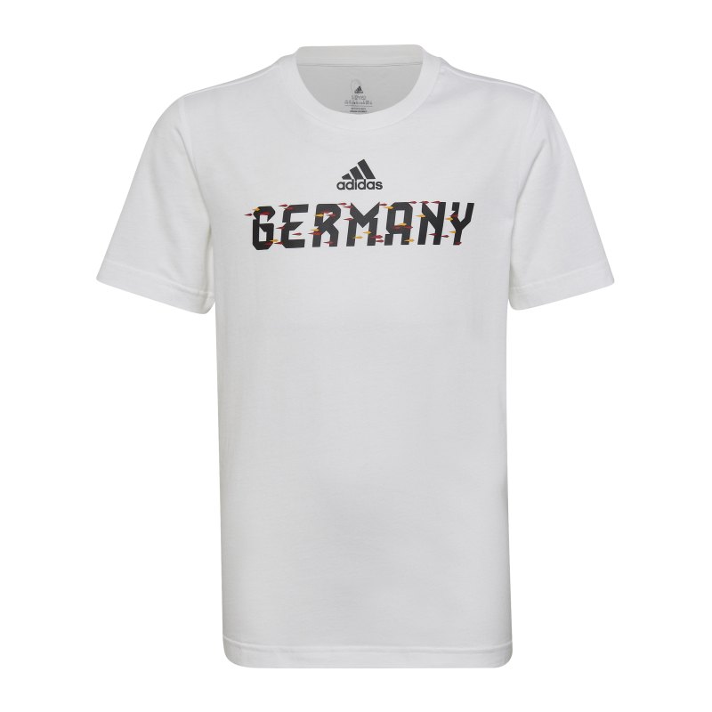adidas Germany T-Shirt Kids Weiss - weiss