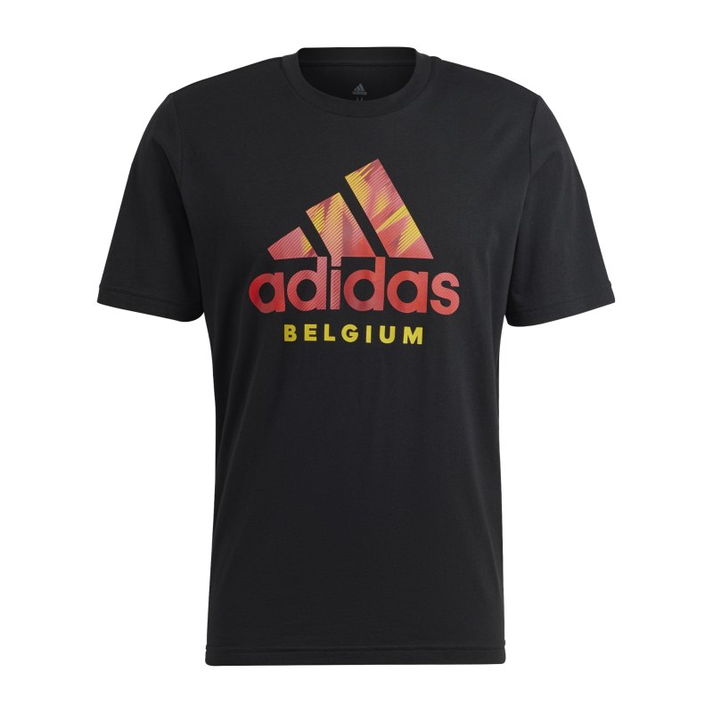 adidas Belgien DNA Graphic T-Shirt Schwarz - schwarz