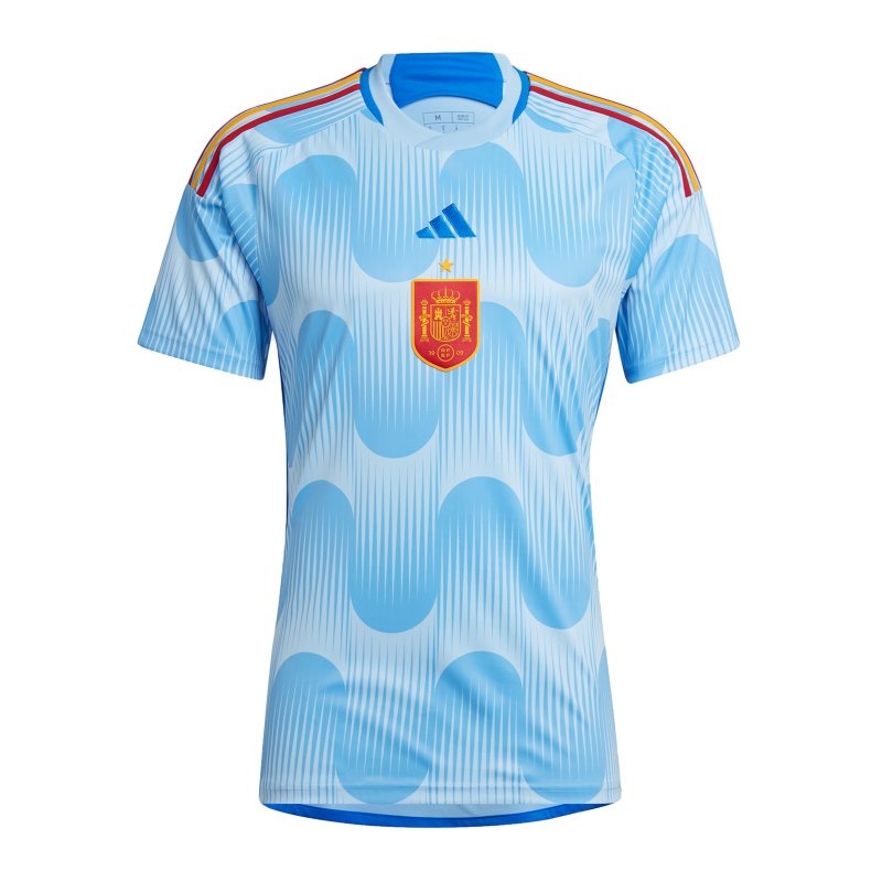 adidas Spanien Trikot Away WM 2022 Blau - blau
