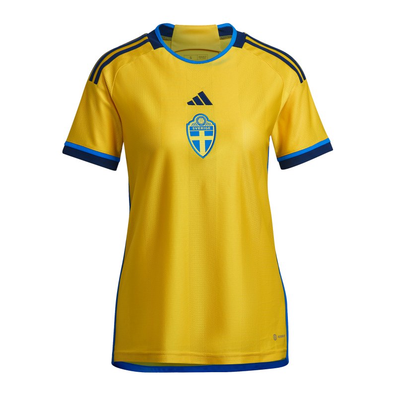 adidas Schweden Trikot Home 2022 Damen Gelb - gelb