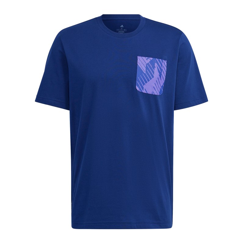 adidas Argentinien DNA Grapic T-Shirt Blau - blau