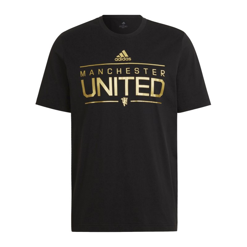 adidas Manchester United T-Shirt Schwarz - schwarz