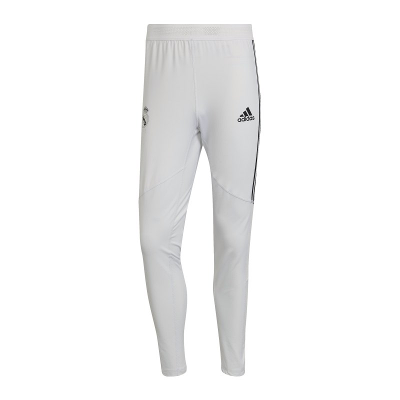 adidas Real Madrid Pro Trainingshose Weiss - weiss