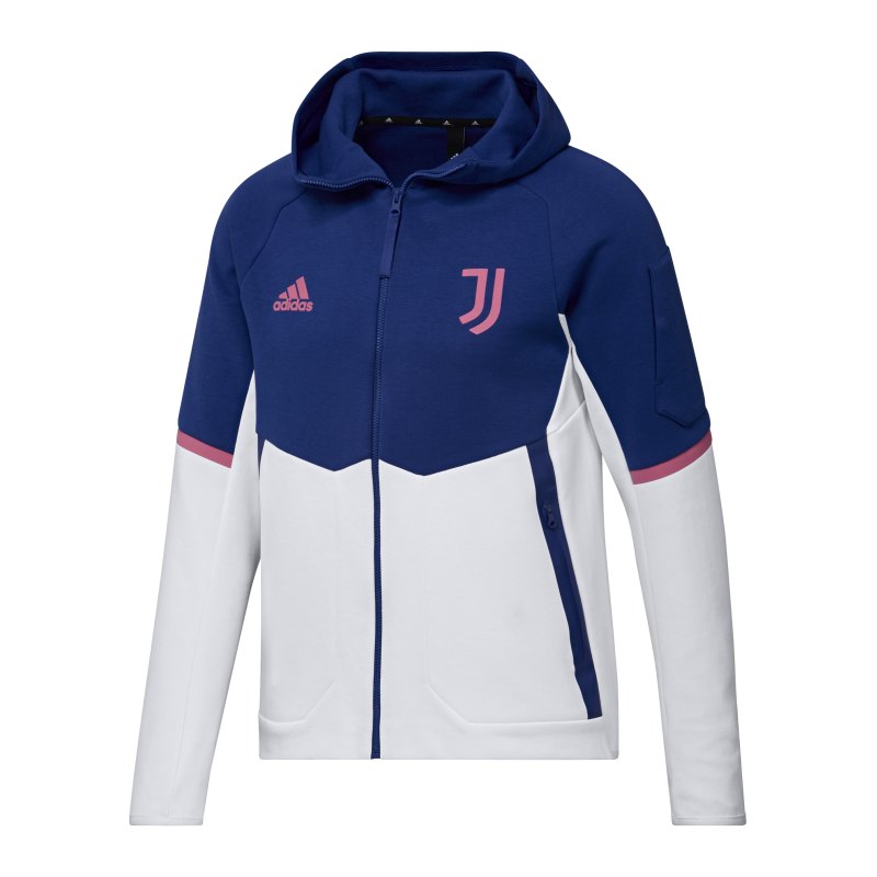 adidas Juventus Turin Tracktop Jacke Blau - blau