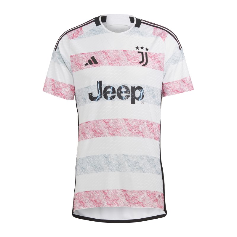 adidas Juventus Turin Auth. Trikot Away 2023/2024 Weiss - weiss