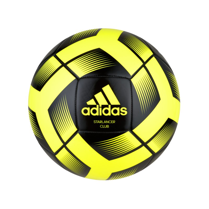 adidas Starlancer Club Trainingsball Gelb Schwarz - gelb