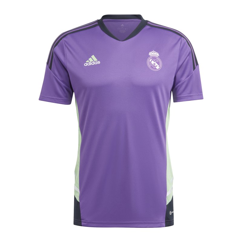 adidas Real Madrid Trainingsshirt Lila - lila