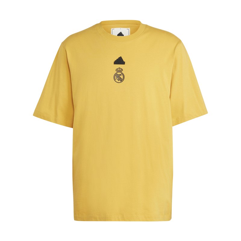 adidas Real Madrid Oversize T-Shirt Gelb - gelb