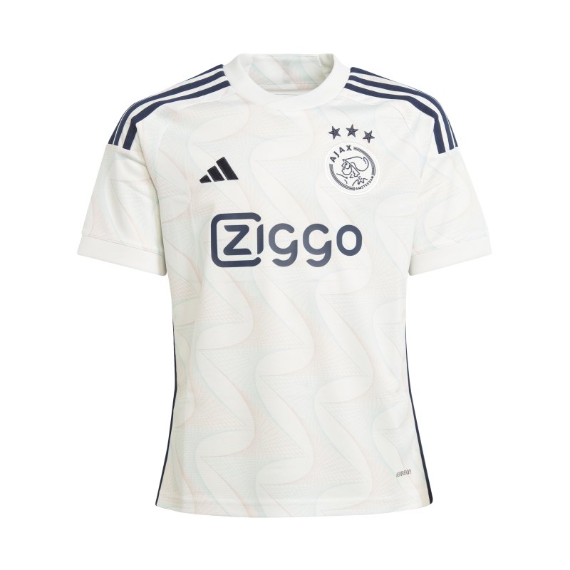 adidas Ajax Amsterdam Trikot Away 2023/2024 Kids Weiss - weiss