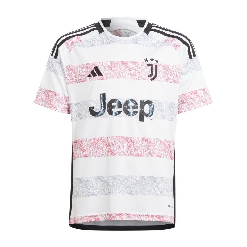 adidas Juventus Turin Trikot Away 2023/2024 Kids Weiss - weiss