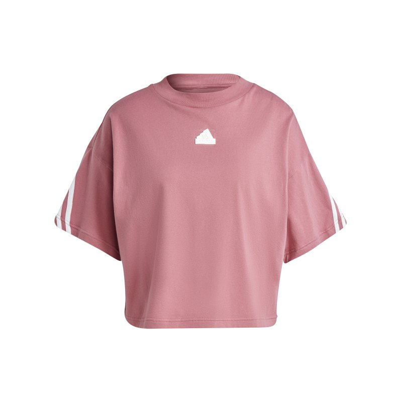 adidas Future Icons 3S T-Shirt Damen Pink - pink
