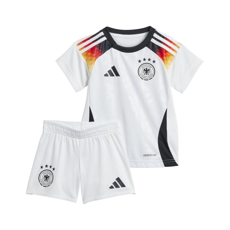 adidas DFB Deutschland Babykit Home EM 2024 Weiss - weiss