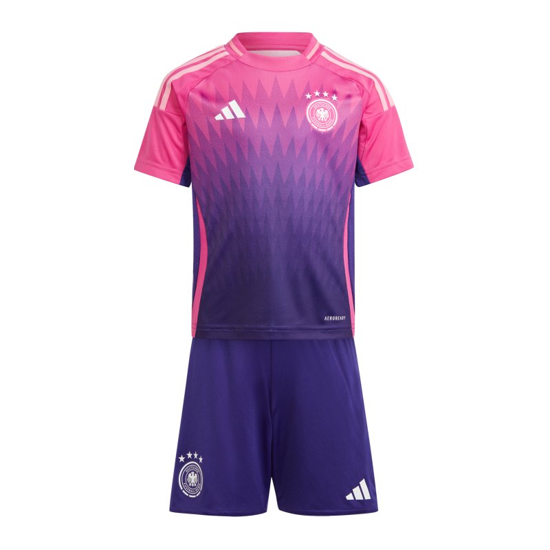adidas DFB Deutschland Minikit Away EM 2024 Kids Rosa - rosa
