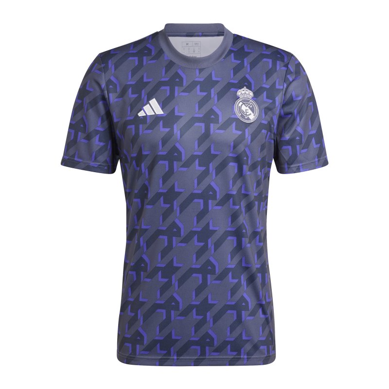 adidas Real Madrid Prematch Shirt 2023/2024 Blau - blau