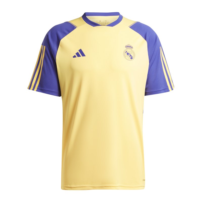 adidas Real Madrid Tiro 23 Trainingshirt Gelb - gelb