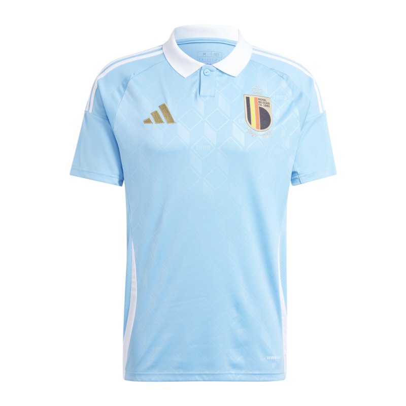 adidas Belgien Trikot Away EM 2024 Blau - blau