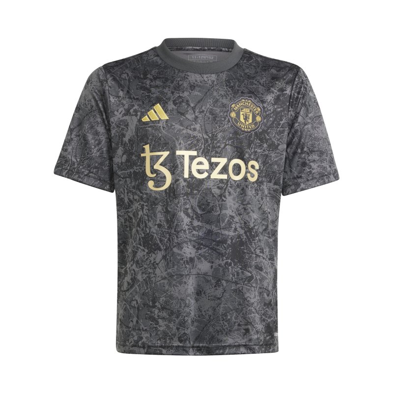 adidas Manchester United Prematch Shirt 2023/2024 - schwarz