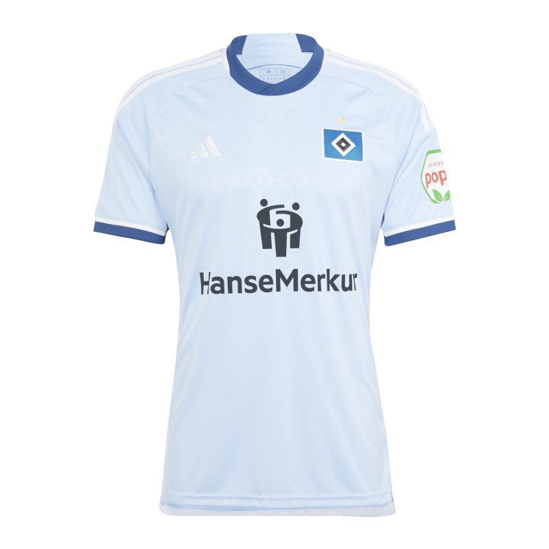 adidas Hamburger SV Trikot 2023/2024 Away Blau - blau