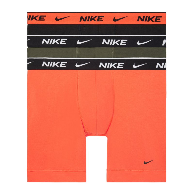 Nike Boxer Brief 3er Pack Boxershort Orange FY8Y - orange