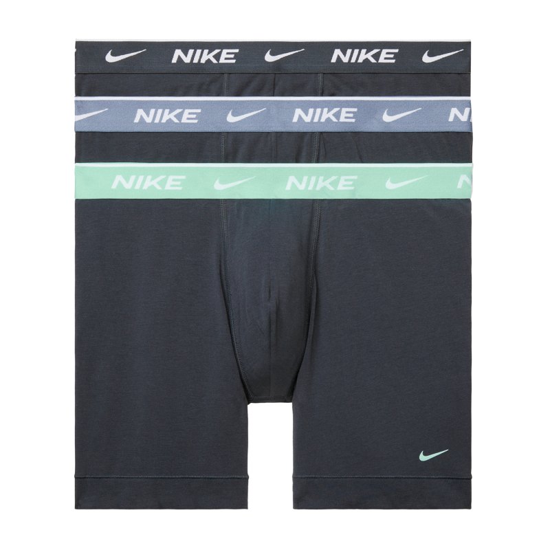 Nike Cotton Brief Boxershort 3er Pack FKUV - grau