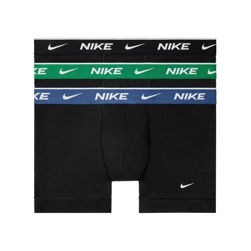 Nike Cotton Trunk Boxershort 3er Pack F1M8 - mehrfarbig