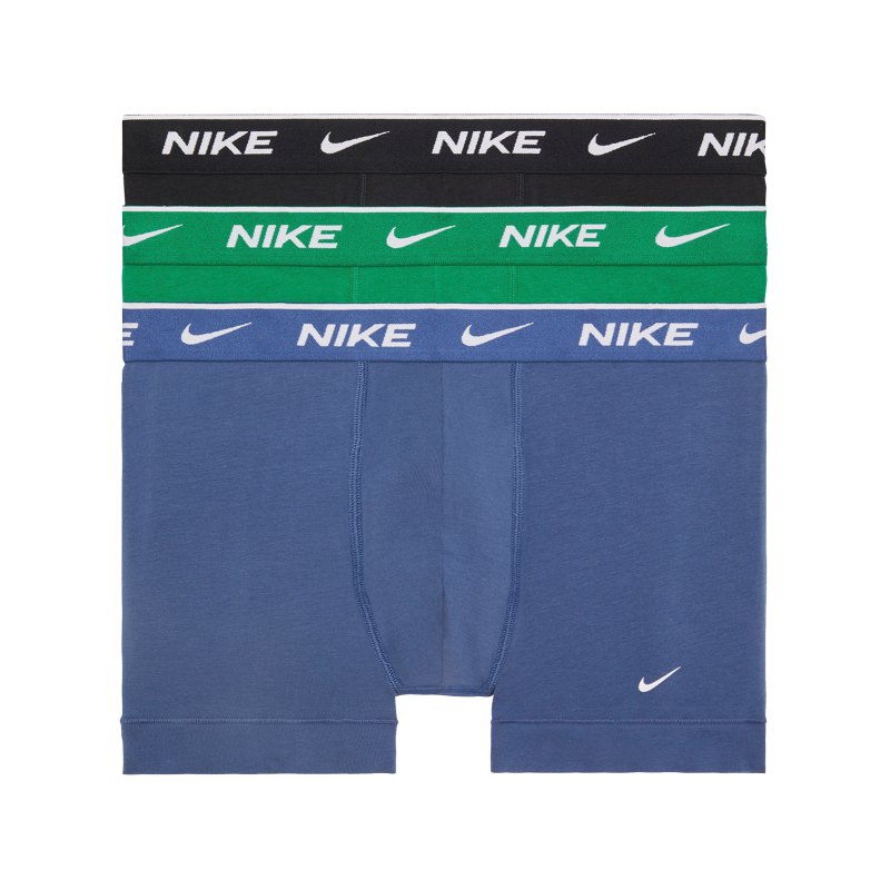 Nike Cotton Trunk Boxershort 3er Pack F1R6 - mehrfarbig