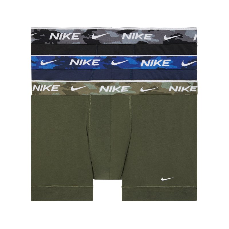 Nike Cotton Trunk Boxershort 3er Pack FU18 - mehrfarbig