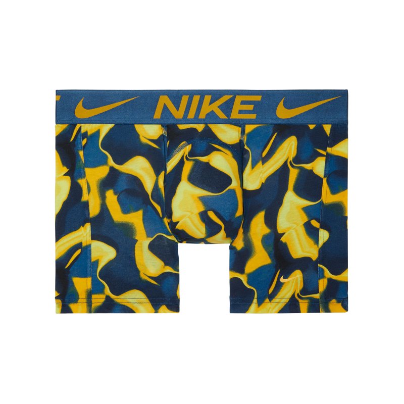 Nike Trunk Boxershort Blau Gelb FM1K - mehrfarbig