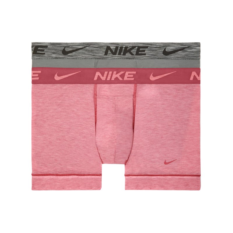 Nike Dri-Fit Reluxe Trunk Boxershort 2er Pack FTT9 - grau