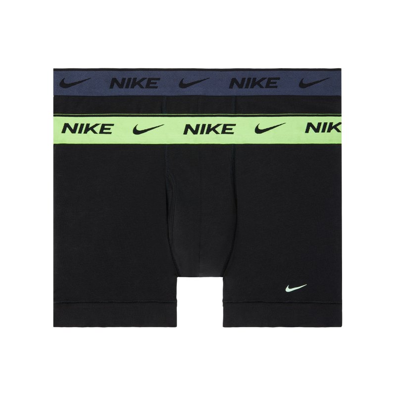 Nike Cotton Trunk Boxershort 2er Pack FM1C - schwarz