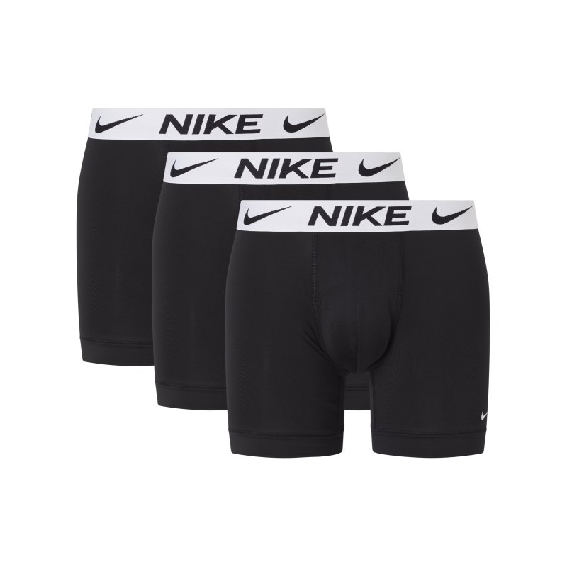 Nike Dri-Fit Micro Brief Boxershort 3er Pack F514 - schwarz