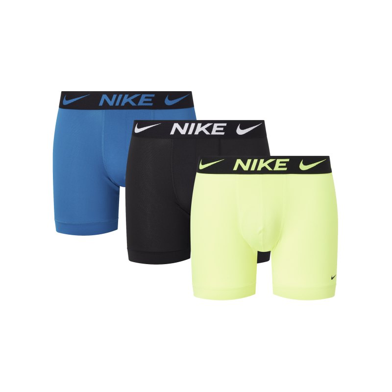 Nike Dri-Fit ADV Brief Boxershort 3er Pack FAMV - gruen