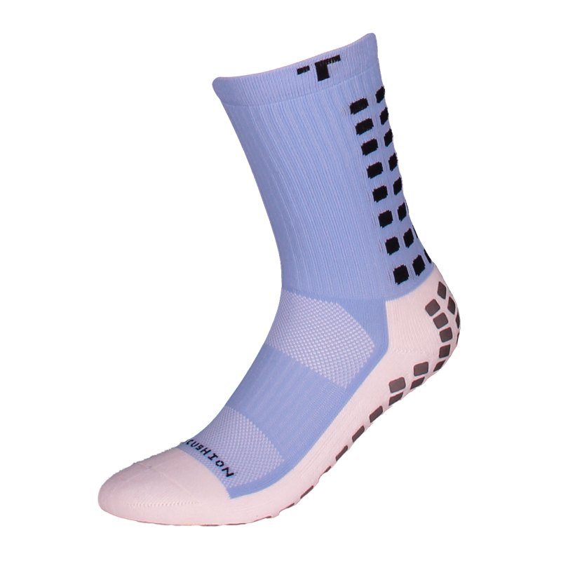 TruSox Mid Calf Cushion 3.0 Socken Blau Schwarz - blau