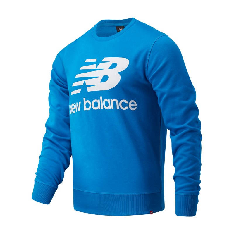 New Balance Essentials Logo Sweatshirt Blau FWAB - blau