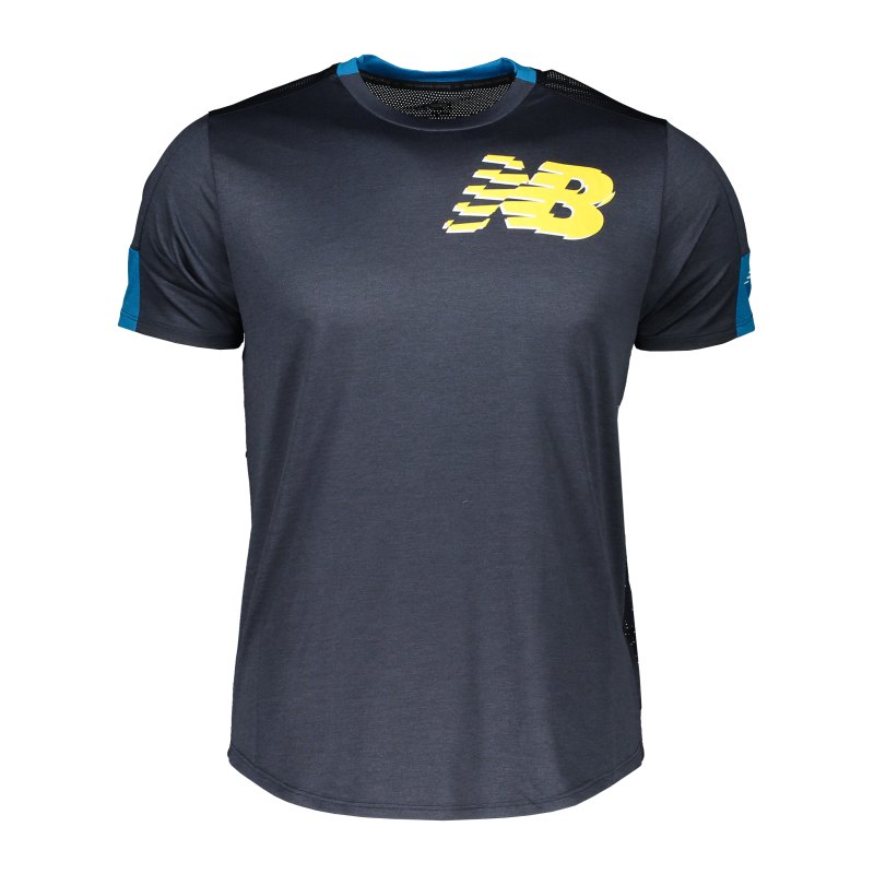 New Balance Printed Fast Flight T-Shirt FBYU - schwarz